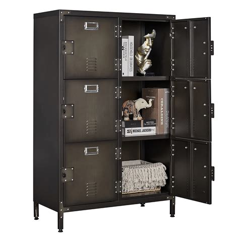 used steel locker cabinet|metal locker style storage cabinet.